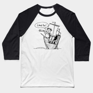 Columbus 1492 Baseball T-Shirt